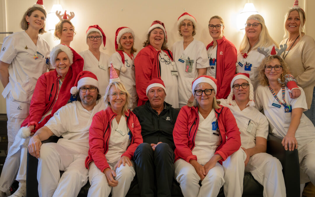 Julhäslning från dialysen i Lund!
